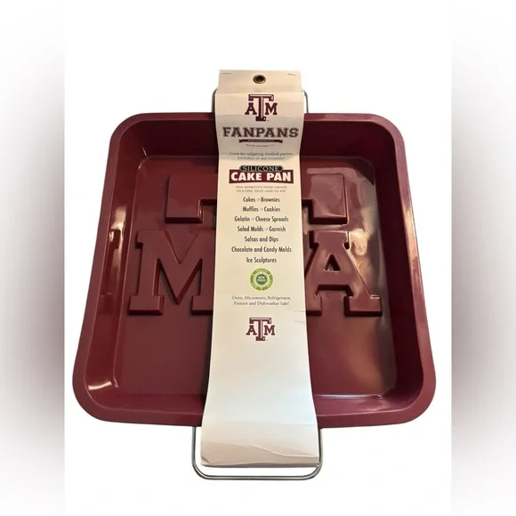 New Texas A&M University silicone cake pan Fanpans - Picture 1 of 2